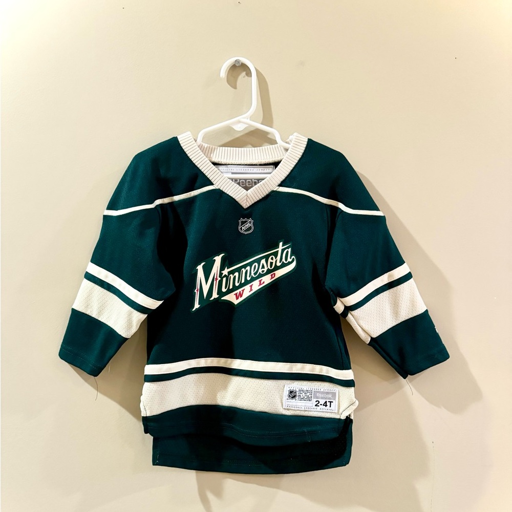 Toddler MN Minnesota Wild Hockey Jersey